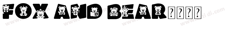 Fox And Bear字体转换